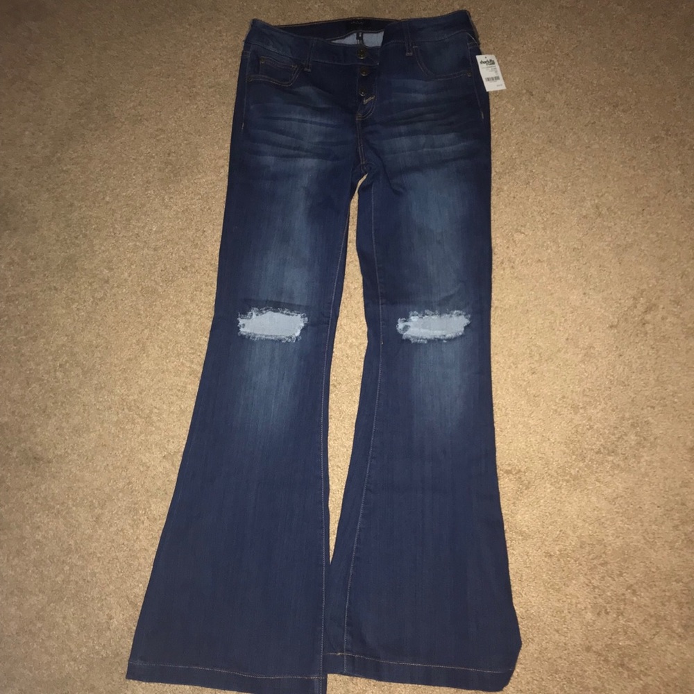 Charlotte Russe flare high waisted jeans